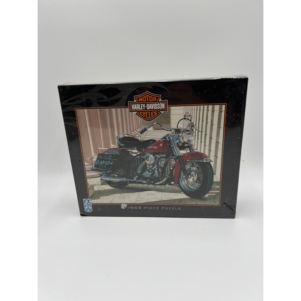 Harley-Davidson 1000 Piece Puzzle FX Schmid San Fran Pan Scott Jacobs Sealed